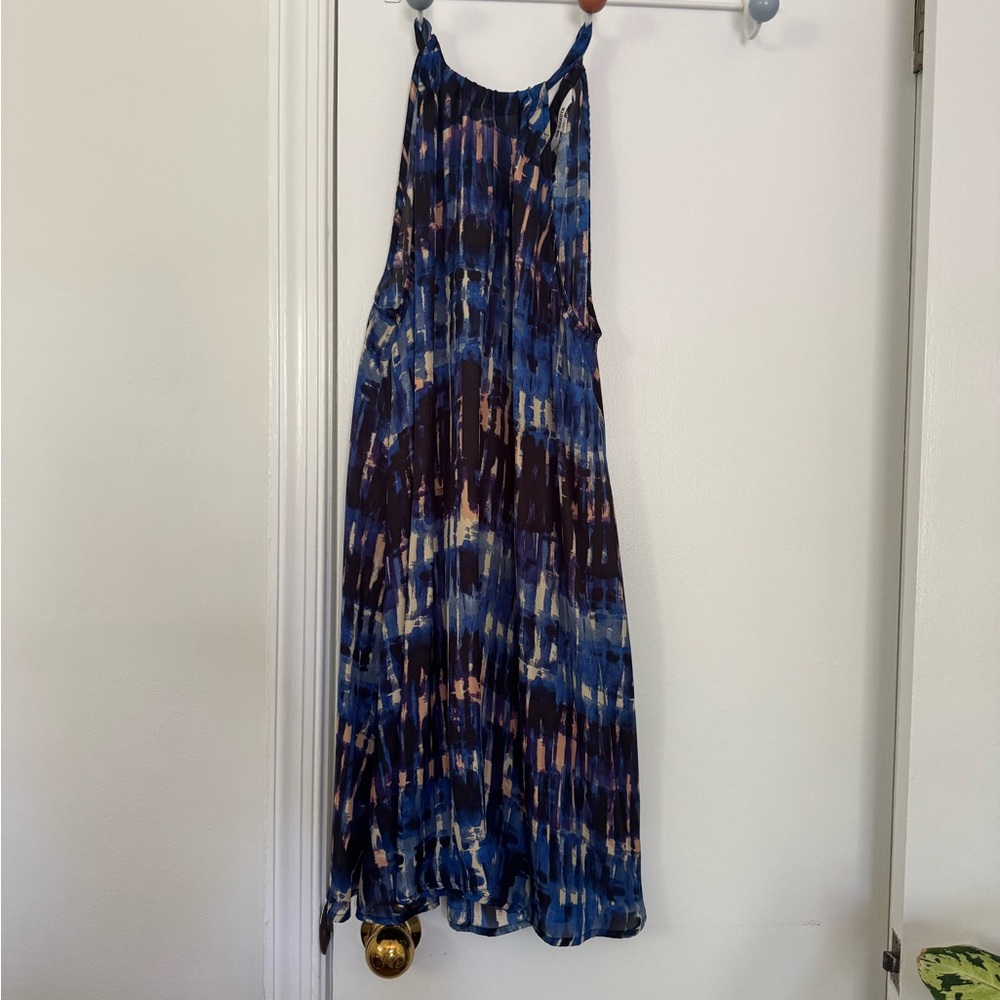 BB Dakota Blue and Purple Mini Dress